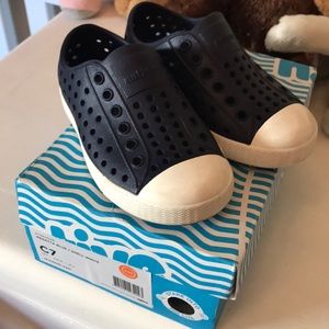 Navy Blue Native Shoes